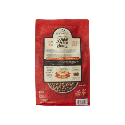 Stella & Chewy's Raw Coated Beef 3.5Lb Dry Dog Food