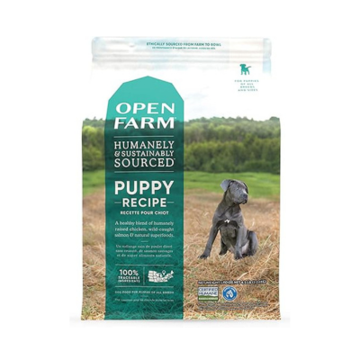 Open Farm Puppy Recipe Grain-Free Dry Dog Food, 4.5-lb
