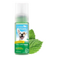 TropiClean Fresh Breath Foam for Dogs & Cats | Travel-Ready Dog Breath Freshener Foam for Stinky Breath | Made in the USA | 4.5 oz
