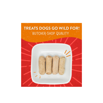 Stella & Chewy's Freeze-Dried Raw Wild Weenies Dog Treats – All-Natural, Protein Rich, Grain Free Dog & Puppy Treat – Great for Training & Rewarding – Grass-Fed Beef Recipe – 11.5 oz Bag