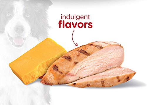 Milk-Bone Puffs Dog Treats, Chicken & Cheddar Flavors, Mini Treats, 8 Ounces