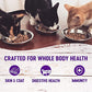 Wellness Complete Health Grain Free Wet Cat Food, Sliced Cuts in Rich Gravy, Natural Cat Food, Adult, Healthy, No Wheat, Corn, Soy, Artificial Flavors, Colors, Carrageenan or Preservatives