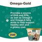 NaturVet Omega-Gold Plus Salmon Oil Skin and Coat Supplement for Dogs and Cats, Soft Chews, Made in the USA