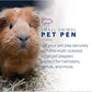 Prevue Pet Products Multi-Color Small Pet Playpen 40090,13x35.87x8.67 inch