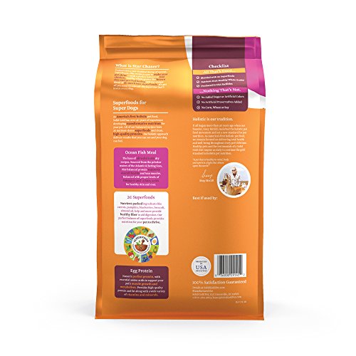 Solid Gold - Star Chaser - Chicken, Brown Rice with Vegetables - Natural Whole Grains - Holistic - Potato Free - Dog Food for All Life Stages