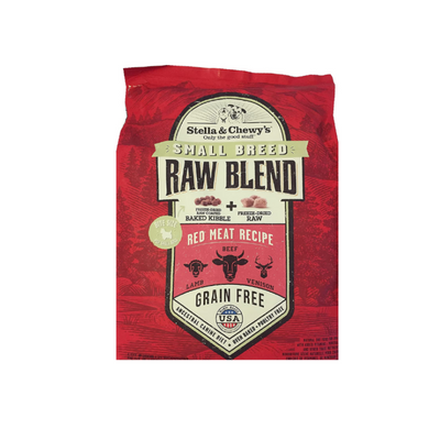 Stella and Chewy's Small Bred Raw Blend, 10 Pound, Red Meat Recipe, Grain-Free Dog Food