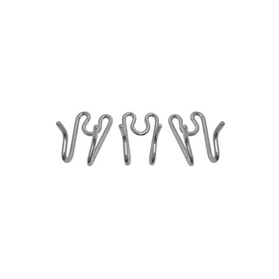 Herm Sprenger Chrome-Plated Extra Links for Dog Prong Training Collars | Medium 3.0mm | 3-Count per Pack (1-Pack)