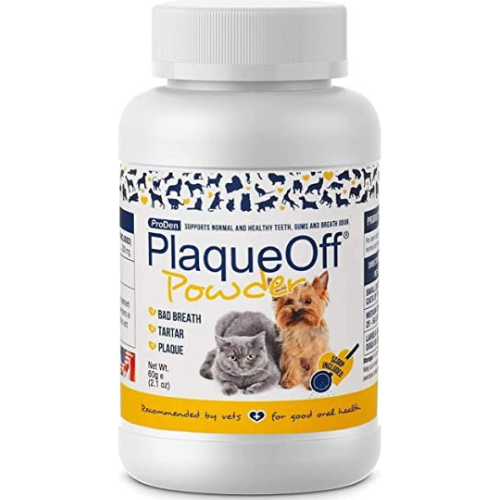 2-PACK ProDen PlaqueOff Animal - All Natural Solution against Tartar & Plaque 2 x 60 gr