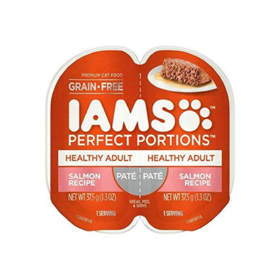 Iams, Perfect Portions Adpt Salmon, 2.6 Ounce, Set of 4