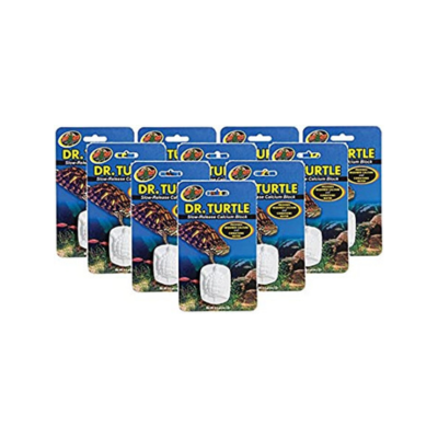 Zoo Med 10 Pack of Dr.Turtle Slow-Release Calcium Block