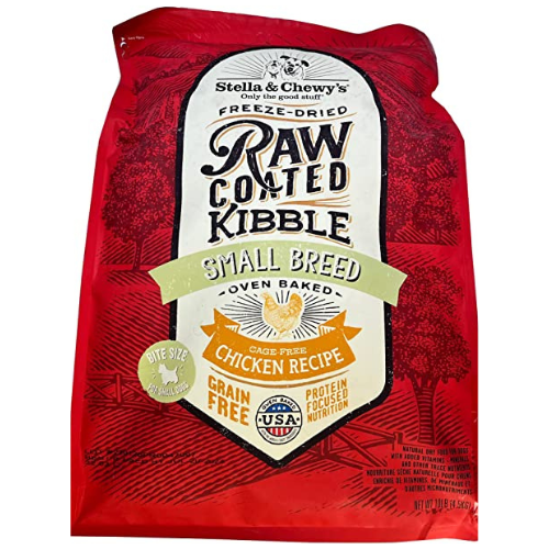 Stella & Chewy's Raw Coated Small Breed Chicken Recipe Dog Food 10lb
